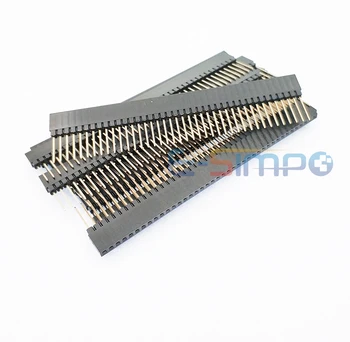 5pcs 2.54mm PC104 Female Header 1*40 Pin Single Stackable Shield Female Header Rohs Gold plated PH8.5+2.5mm
5pcs 2.54mm PC104 Female Header 1*40 Pin Single Stackable Shield Female Header Rohs Gold plated PH8.5+2.5mm