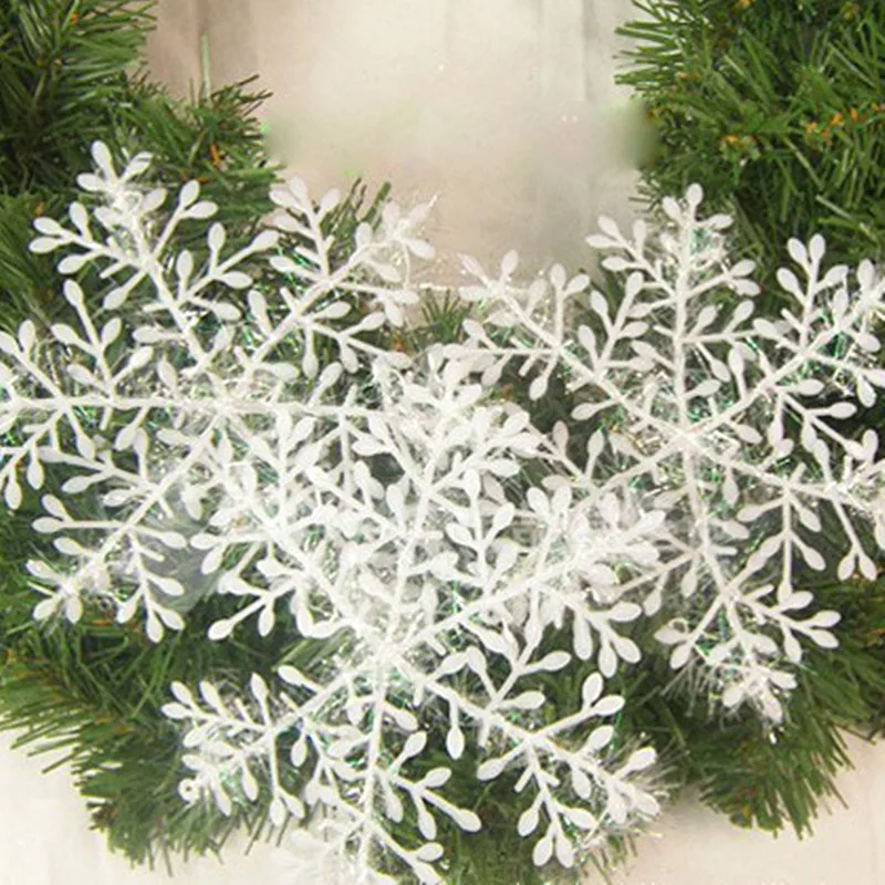 3Pcs/lot 11cm Christmas Ornaments White Plastic Christmas Snowflake Tree Window New Year Snowman Christmas Decorations for Home
3Pcs/lot 11cm Christmas Ornaments White Plastic Christmas Snowflake Tree Window New Year Snowman Christmas Decorations for Home