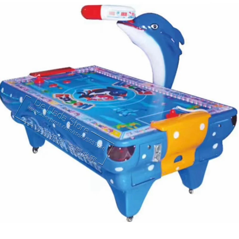 Shopping Center Amusement Park Token Coin Operated Arcade Game Machine Dolphin Air Hockey Table For Children
Shopping Center Amusement Park Token Coin Operated Arcade Game Machine Dolphin Air Hockey Table For Children