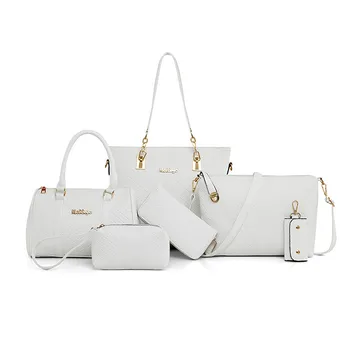 NEW Brand Luxury Lady Handbag 6 Pcs/set Composite Bags Set Women Shoulder Crossbody Bag Female Purse Clutch Wallet
NEW Brand Luxury Lady Handbag 6 Pcs/set Composite Bags Set Women Shoulder Crossbody Bag Female Purse Clutch Wallet