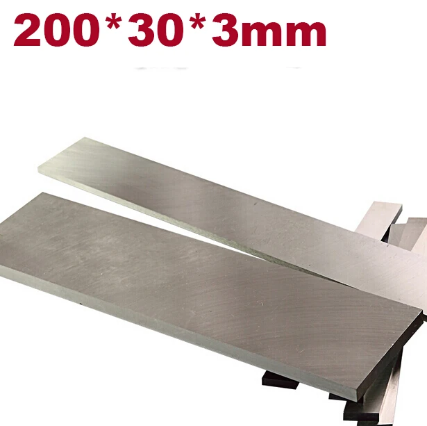 Heat treatment steel High speed steel HSS 200x30x3mm HRC60-62 Knife produce special use steel
Heat treatment steel High speed steel HSS 200x30x3mm HRC60-62 Knife produce special use steel