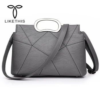 Women Handbags 2018 Fashion New High-quality PU Leather Women Bag Open Metal Ring Envelopes Portable Shoulder HandBag 3883 
Women Handbags 2018 Fashion New High-quality PU Leather Women Bag Open Metal Ring Envelopes Portable Shoulder HandBag 3883