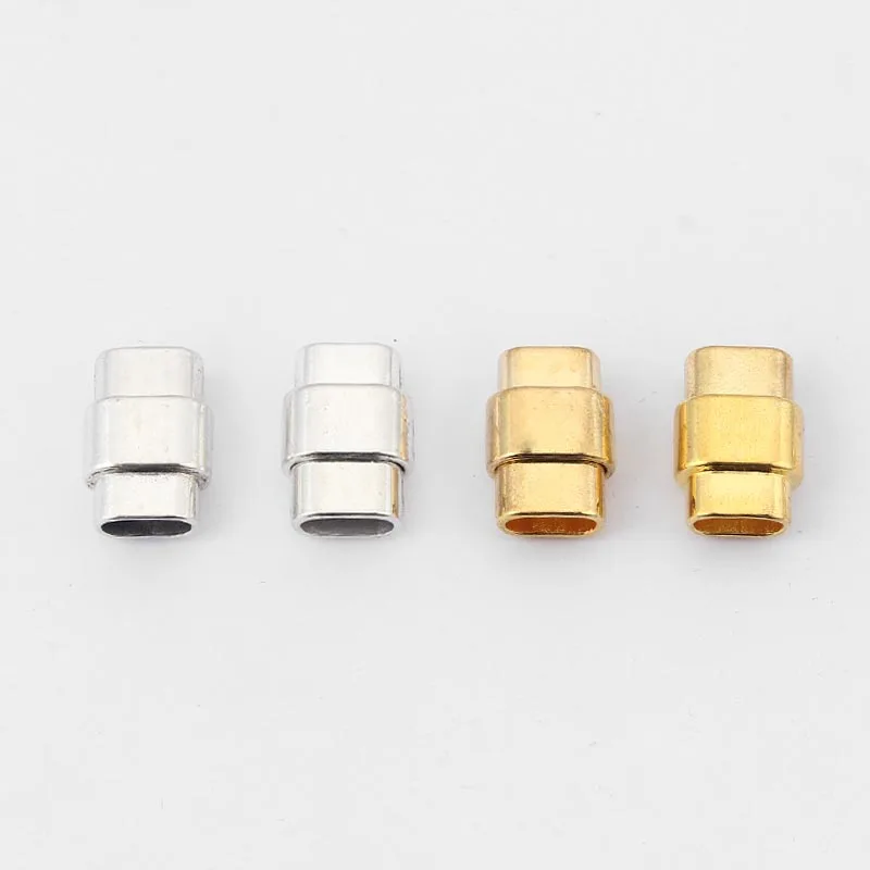 3Pcs Tibetan Silver Strong Flat Magnetic Clasp Connector For DIY 10x4mm Flat Leather Cord Bracelet Jewelry Making Supplies
3Pcs Tibetan Silver Strong Flat Magnetic Clasp Connector For DIY 10x4mm Flat Leather Cord Bracelet Jewelry Making Supplies