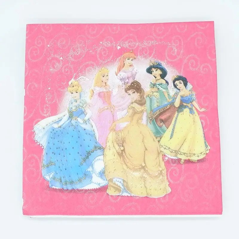 1packs/set Princess Party Paper Napkins Event & Party Tissue Napkins Birthday Party Decoration Kids Baby Shower Party Supplies
1packs/set Princess Party Paper Napkins Event & Party Tissue Napkins Birthday Party Decoration Kids Baby Shower Party Supplies