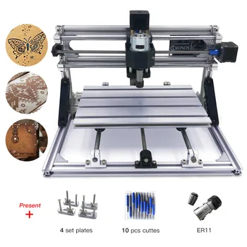 CNC 3018 Mini Laser Engraving Machine DIY Engraver Tool Laser Engraving GRBL Control Wood Router For Milling Woodworking
CNC 3018 Mini Laser Engraving Machine DIY Engraver Tool Laser Engraving GRBL Control Wood Router For Milling Woodworking