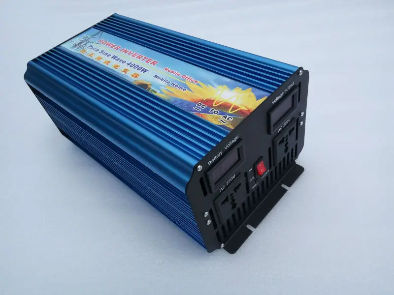 off grid solar inverter 4KW 4000W DC12V input to AC220V 230V 240V output pure sine wave power inverter
off grid solar inverter 4KW 4000W DC12V input to AC220V 230V 240V output pure sine wave power inverter