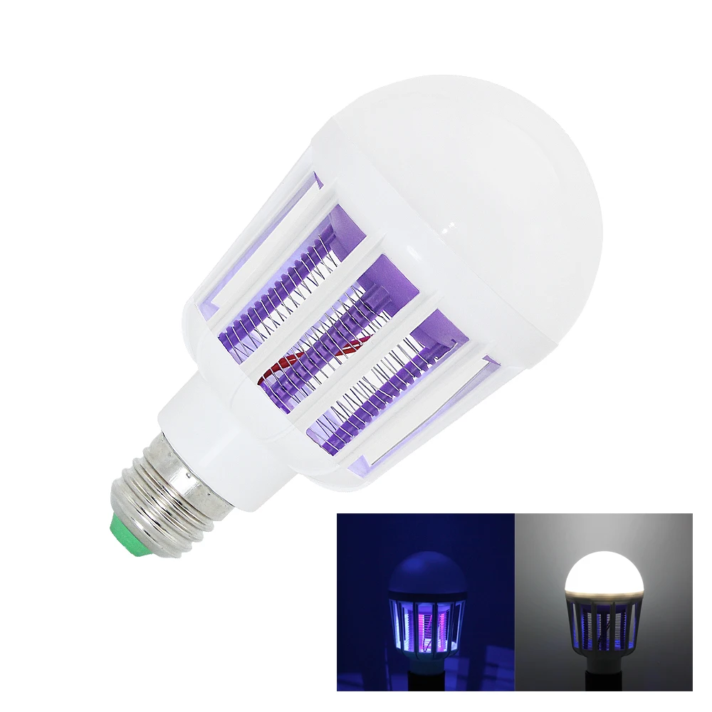 E27 LED 9W 15W Bulb 2 in 1 Electric Mosquito Killer Lamp 220V Insect Anti-Mosquito Repeller Home Night Light Killing Fly Bug
E27 LED 9W 15W Bulb 2 in 1 Electric Mosquito Killer Lamp 220V Insect Anti-Mosquito Repeller Home Night Light Killing Fly Bug