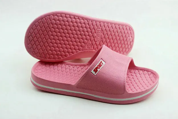 Summer Pure Color Lovers Household Disposable Bath Slippers Spa Hotel Slippers Bathroom Anti-skid Mens And Womens Soft Slide Slippers (30)