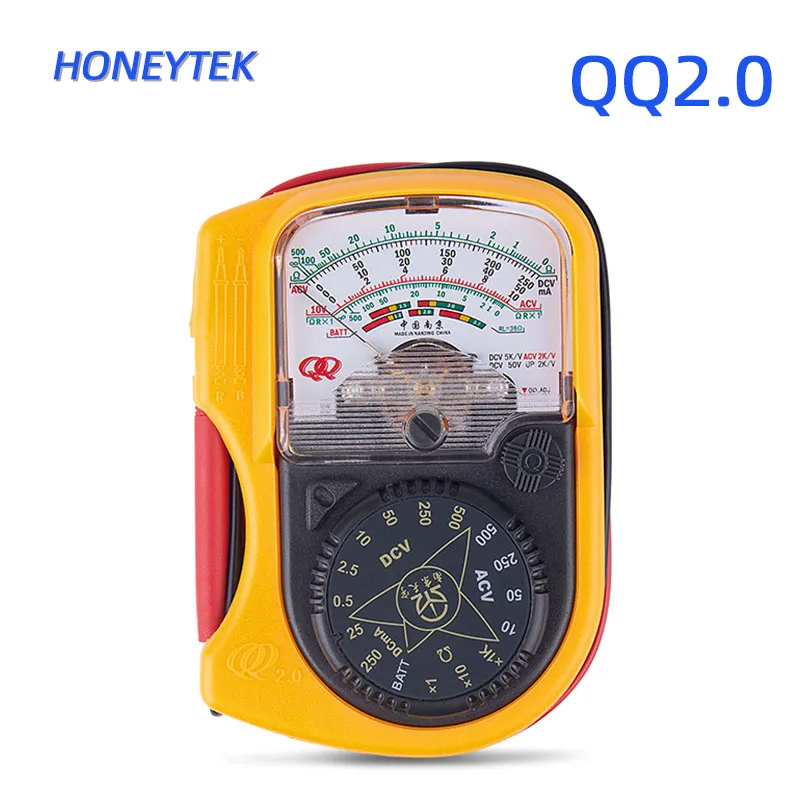 Mini Test Multimeter Professional Measurement Analog Multimeter AC/DC Voltmeter Current Meter Ohmmeter Feelers For Tester Analog
Mini Test Multimeter Professional Measurement Analog Multimeter AC/DC Voltmeter Current Meter Ohmmeter Feelers For Tester Analog