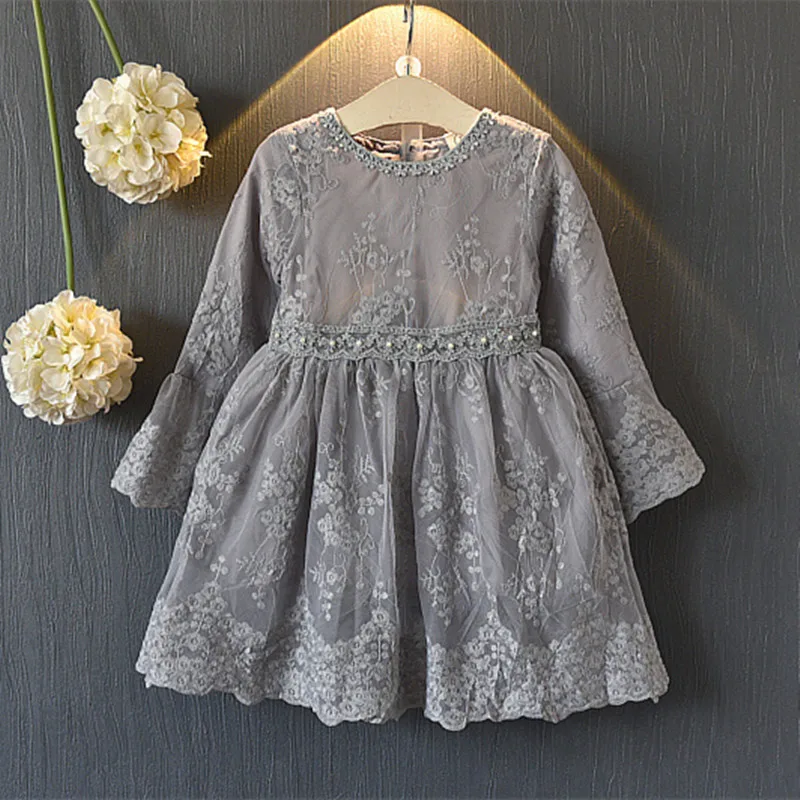 DFXD Children Clothes 2018 Autumn New Arrival Toddler Girl Soild Color Long Flare Sleeve Lace Embroidery Princess Dress 2-8Years
DFXD Children Clothes 2018 Autumn New Arrival Toddler Girl Soild Color Long Flare Sleeve Lace Embroidery Princess Dress 2-8Years