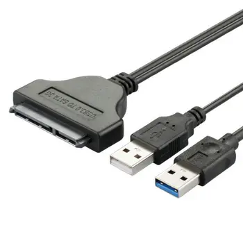 USB 3.0 to SATA 22pin 2.5 inch Hard Disk Drive HDD Converter Adaptor Cable with USB Power
USB 3.0 to SATA 22pin 2.5 inch Hard Disk Drive HDD Converter Adaptor Cable with USB Power