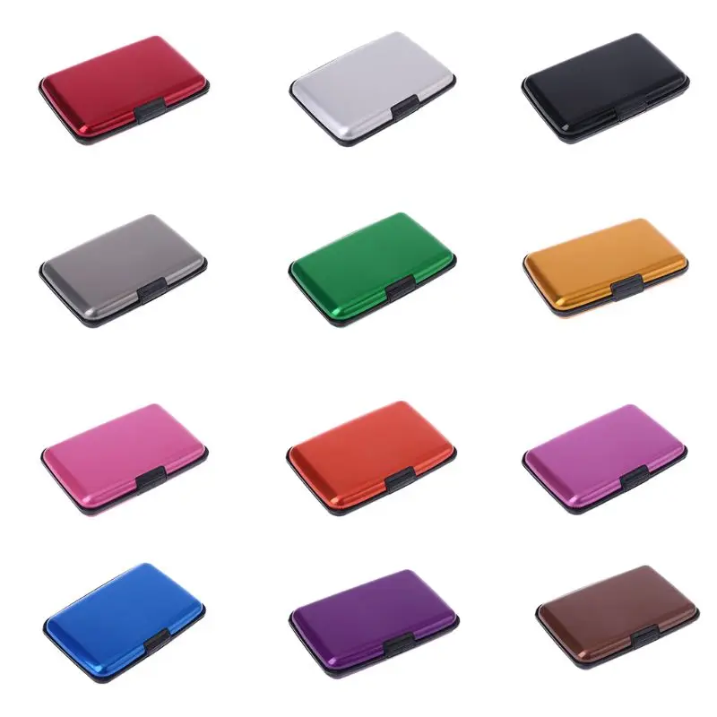 THINKTHENDO 2019 New Fashion Men's Women Aluminum Wallet ID Business Credit Card Holder Purse Mini Pocket Case
THINKTHENDO 2019 New Fashion Men's Women Aluminum Wallet ID Business Credit Card Holder Purse Mini Pocket Case