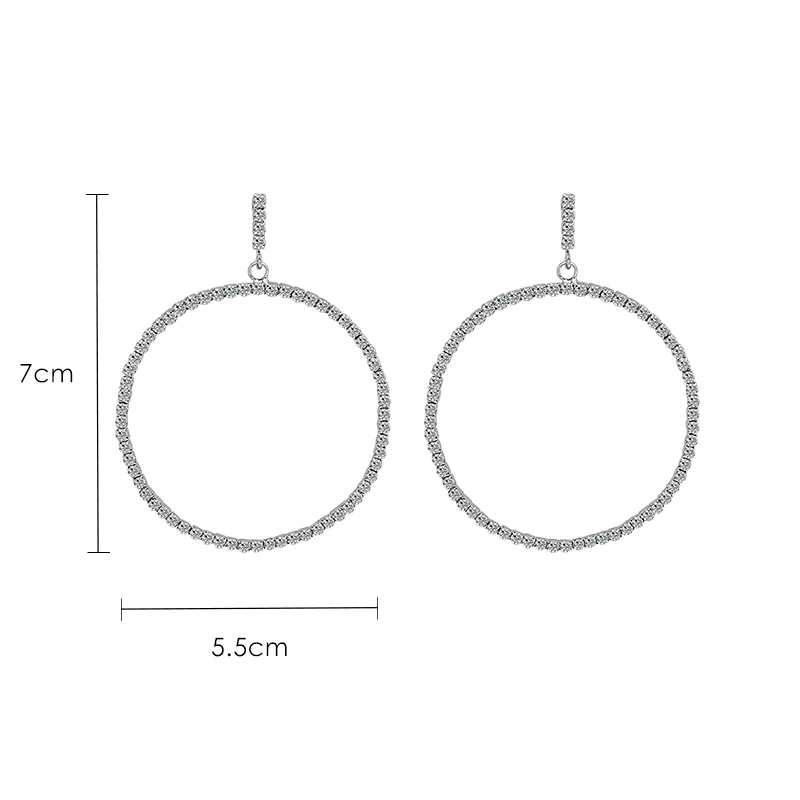 big ear ring personality temperament simple earrings round circle circle earrings
big ear ring personality temperament simple earrings round circle circle earrings