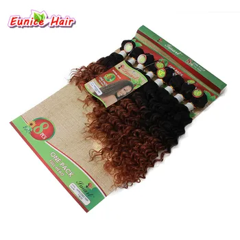 

Ombre 8pcs/lot Unprocessed afro kinky curly hair brazilian hair loose weave short hair weft jerry curly hair bundles uk