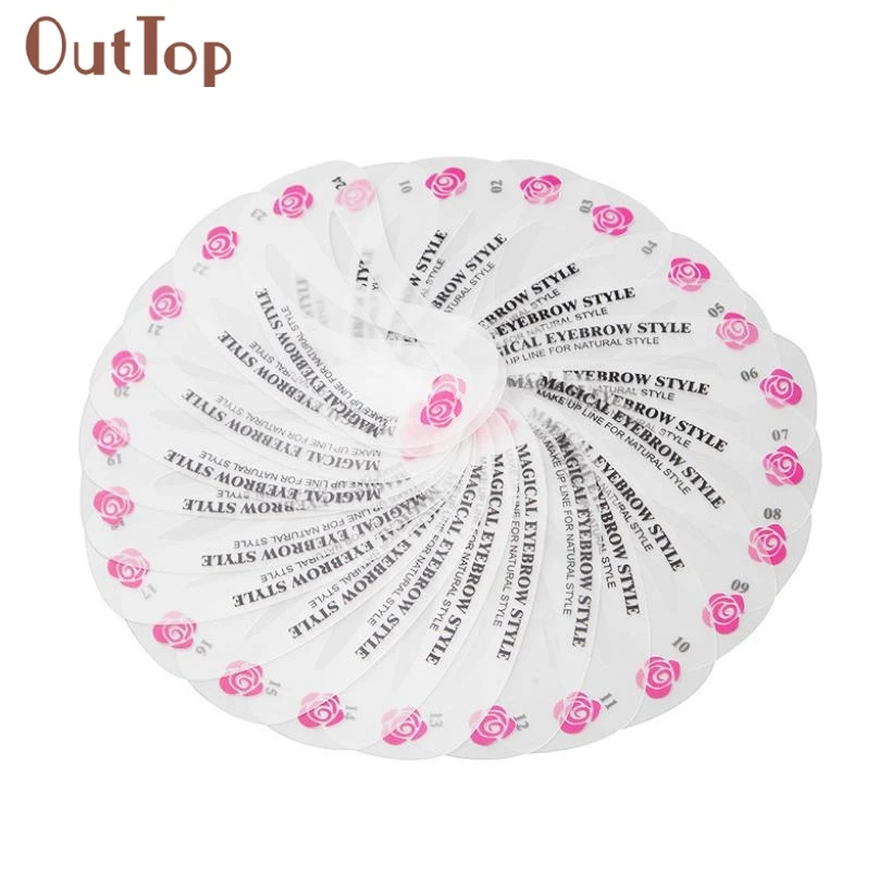 Beauty Makeup 24 Styles Eyebrow Shaping Stencils Grooming Kit Makeup Shaper Set Template Tool Nov.10
Beauty Makeup 24 Styles Eyebrow Shaping Stencils Grooming Kit Makeup Shaper Set Template Tool Nov.10