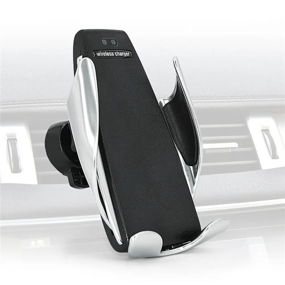 Universal car phone holder automatic clamping Qi fast wireless car charger mount holder stand for iphone X xiaomi mobile phones 
Universal car phone holder automatic clamping Qi fast wireless car charger mount holder stand for iphone X xiaomi mobile phones