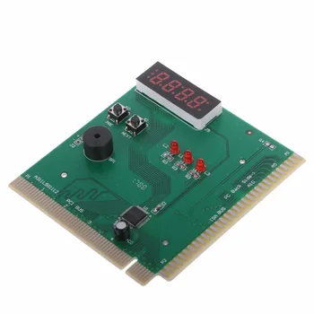 1Pc PCI & ISA Main Motherboard Analyzer Diagnostic Card Display 4-Digit Computer Debug Post Cards Tester
1Pc PCI & ISA Main Motherboard Analyzer Diagnostic Card Display 4-Digit Computer Debug Post Cards Tester