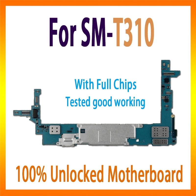 Whole tested Original logic board unlocked for Samsung Galaxy Tab 3 8.0 T310 motherboard with full chips mainboard good working
Whole tested Original logic board unlocked for Samsung Galaxy Tab 3 8.0 T310 motherboard with full chips mainboard good working
