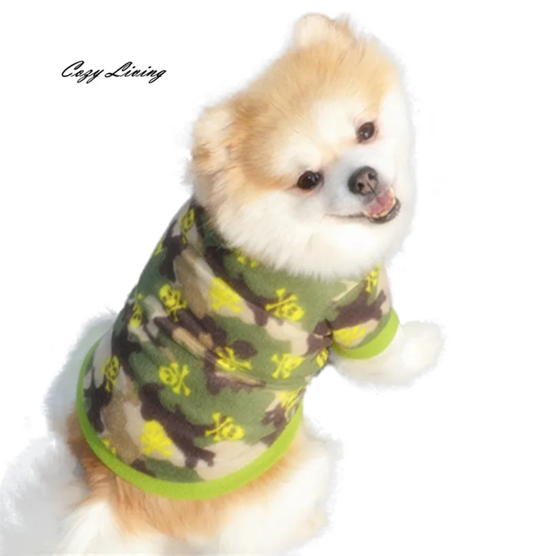 Pet Dog Clothes Winter Skull Camouflage Pullover Fleece Warm Coat Cool Pet T-shirt XS-L Fleece Puppy Coat Wholesale #F#30D26
Pet Dog Clothes Winter Skull Camouflage Pullover Fleece Warm Coat Cool Pet T-shirt XS-L Fleece Puppy Coat Wholesale #F#30D26