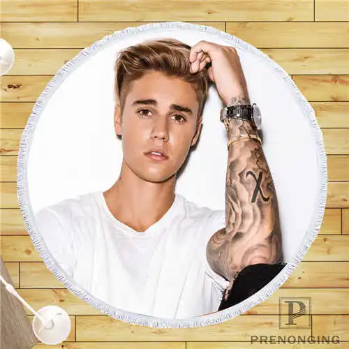 Custom DIY Customized Microfiber Fabric justin-bieber Round Beach Blanket Towel Printed on Demand 150cm #19-01-28-1-61
Custom DIY Customized Microfiber Fabric justin-bieber Round Beach Blanket Towel Printed on Demand 150cm #19-01-28-1-61