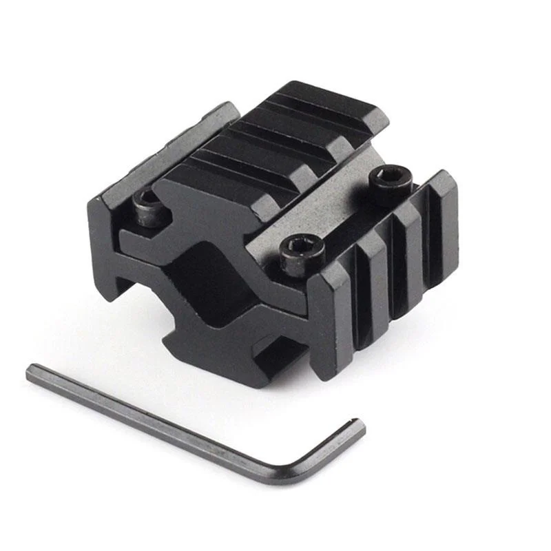 1PC Universal 4-sided guide rail 3 slot sight clip Barrel Mount 4 Rail Picatinny Weaver fit for Scope Optics Lasers hunting | Спорт и