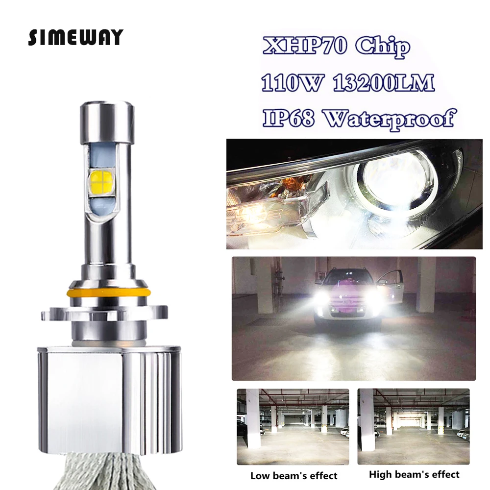 Car LED Headlight H11 Kit xhp70 LED 6000K 55W 6600LM super led H4 H7 H8 H9 HB3 9005 HB4 HIR2 9004 H13 D1S D3S car fog lamps 12V
Car LED Headlight H11 Kit xhp70 LED 6000K 55W 6600LM super led H4 H7 H8 H9 HB3 9005 HB4 HIR2 9004 H13 D1S D3S car fog lamps 12V