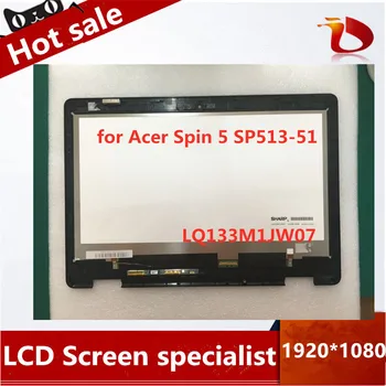 Original 1920*1080 For Acer Spin 5 SP513-51 IPS LCD Screen+Touch Digitizer Assembly FHD B133HAB01.0 or LQ133M1JW07
Original 1920*1080 For Acer Spin 5 SP513-51 IPS LCD Screen+Touch Digitizer Assembly FHD B133HAB01.0 or LQ133M1JW07