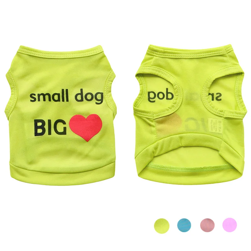 Summer Dog Clothes for Dogs Shirt Pet Cat Vest Cheap Pet Clothes Pet Tshirt Cat Clothing for Small Dog Chihuahua York Ropa Perro
Summer Dog Clothes for Dogs Shirt Pet Cat Vest Cheap Pet Clothes Pet Tshirt Cat Clothing for Small Dog Chihuahua York Ropa Perro