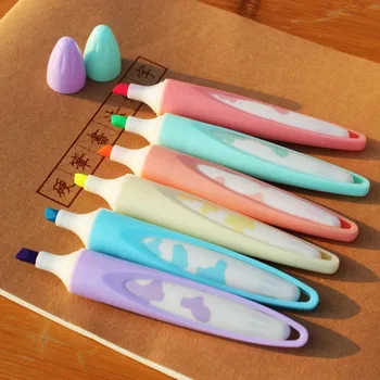 6 pcs/set Creative cow highlighters pen Candy color Fluorescent pen marker for kids Kawaii stationery school office supplies
6 pcs/set Creative cow highlighters pen Candy color Fluorescent pen marker for kids Kawaii stationery school office supplies