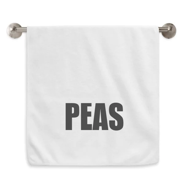 Peas Vegetable Name Foods Circlet White Towels Soft Towel Washcloth 13x29 Inch
Peas Vegetable Name Foods Circlet White Towels Soft Towel Washcloth 13x29 Inch