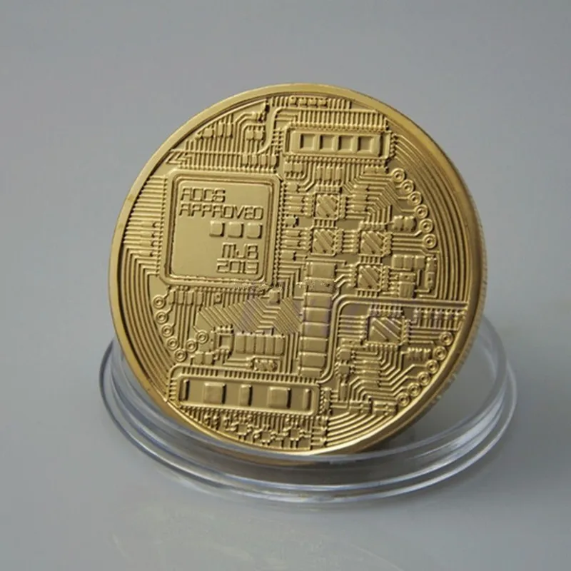 Casascius Биткоин бронзовые физические биткоины монеты коллекционный подарок