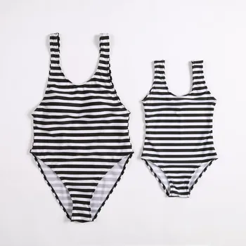 Mother and Daughter Swimsuit Family Striped Matching Clothes Mommy and Me Swimwear Outfits Women Kids Mama Girls Bathing Suits
Mother and Daughter Swimsuit Family Striped Matching Clothes Mommy and Me Swimwear Outfits Women Kids Mama Girls Bathing Suits