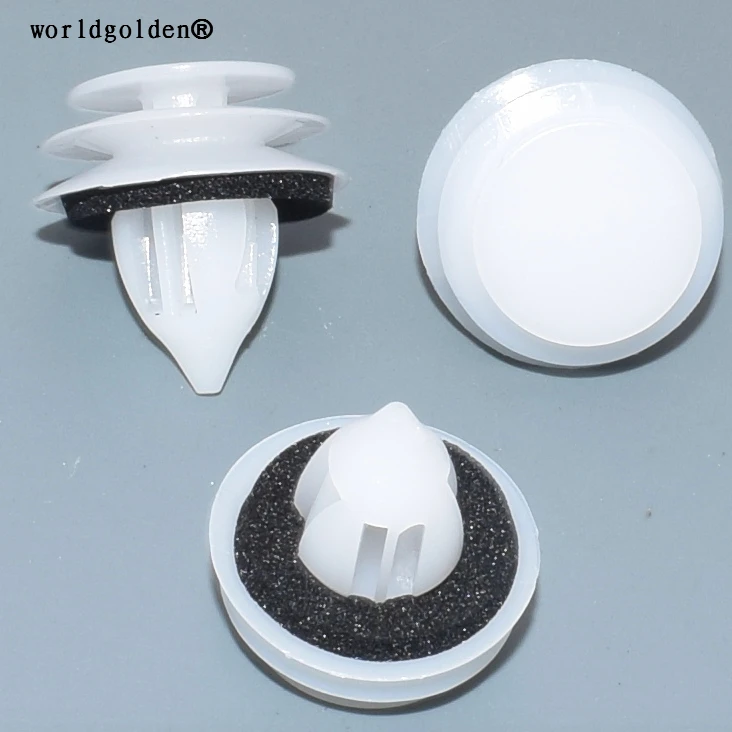 worldgolden 100pcs plastic clip Front & Rear Door Trim Panel Retainer for Mazda#GJ6R-68-ABX (GJ6R68ABX)
worldgolden 100pcs plastic clip Front & Rear Door Trim Panel Retainer for Mazda#GJ6R-68-ABX (GJ6R68ABX)