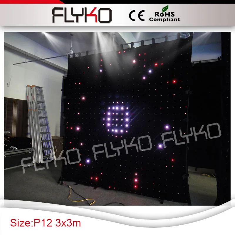 P120mm new standard dimension disco stage led lights display images video curtain backdrop 10ft*10ft
P120mm new standard dimension disco stage led lights display images video curtain backdrop 10ft*10ft