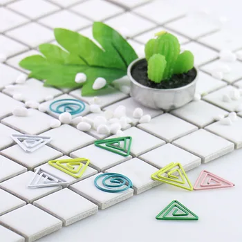 6 PCS triangle and round Shape Paper Clips Colorful Funny Kawaii Bookmark Office Shool Stationery Marking Clips
6 PCS triangle and round Shape Paper Clips Colorful Funny Kawaii Bookmark Office Shool Stationery Marking Clips