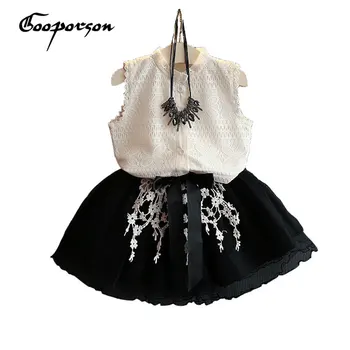 GOOPORSON Girls Clothes Set Summer Whit Chiffon Shirt +Lace Skirt Fashion Sets For Kids Baby Clothing Set Children Outfits
GOOPORSON Girls Clothes Set Summer Whit Chiffon Shirt +Lace Skirt Fashion Sets For Kids Baby Clothing Set Children Outfits