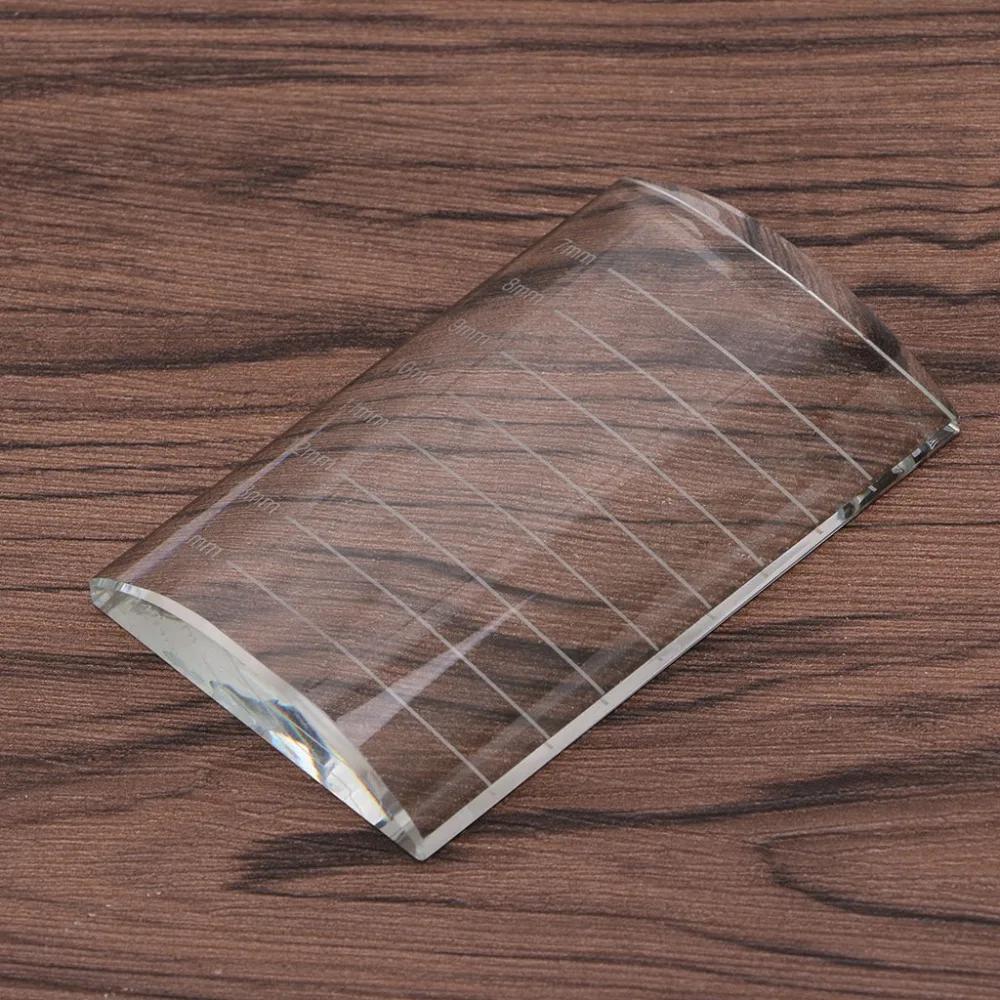 U Type Curved Tile Large Clear Eyelash Extension Stand Glass Clear Glue Pallet New
U Type Curved Tile Large Clear Eyelash Extension Stand Glass Clear Glue Pallet New