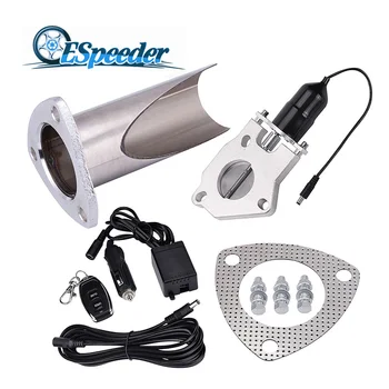ESPEEDER High Quality 2.25 Inch Exhaust Cutout With Remote Control With Be Cut Pipe Exhaust Cut Out Muffler Cut Out Valve Kit
ESPEEDER High Quality 2.25 Inch Exhaust Cutout With Remote Control With Be Cut Pipe Exhaust Cut Out Muffler Cut Out Valve Kit