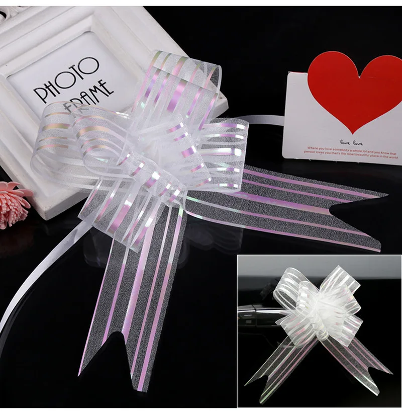 10pcs High Quality Organza Pull Flower Ribbon Bow Gift Wrap Candy Box Accessories DIY Wedding Car Decor Supplies Flower Ribbons
10pcs High Quality Organza Pull Flower Ribbon Bow Gift Wrap Candy Box Accessories DIY Wedding Car Decor Supplies Flower Ribbons