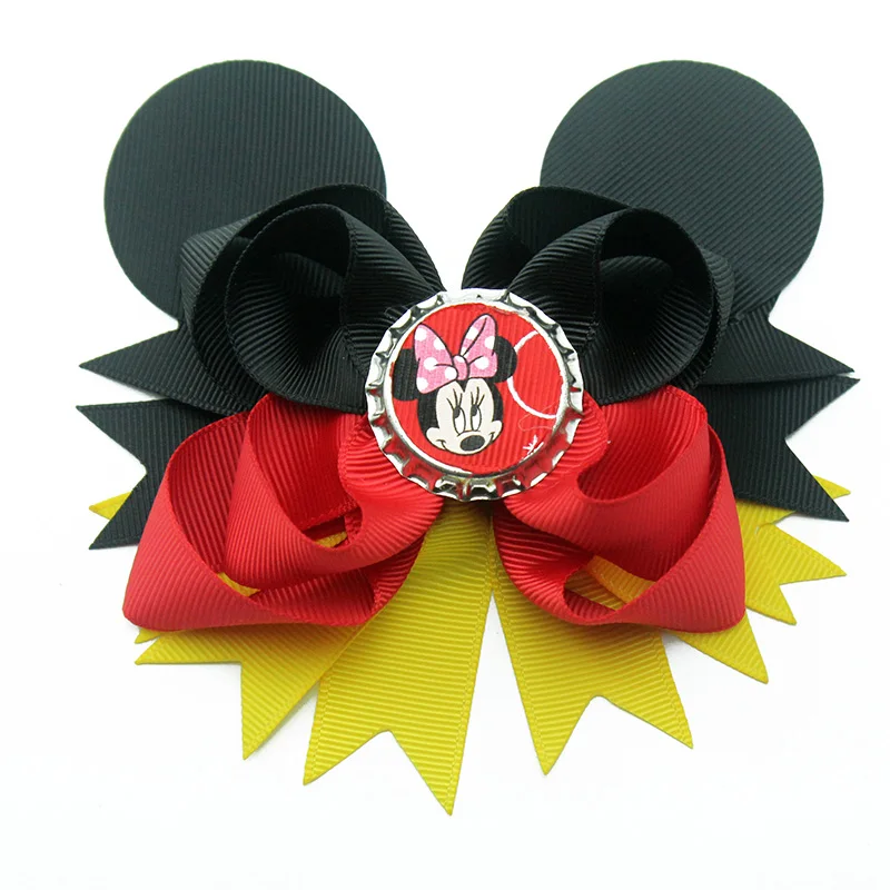 5 pcs 5 Inch Cute Kids black soild Hair Bows For Children Back To School Hair Clips Cartoon Girls Headwer Hair Accessories gift
5 pcs 5 Inch Cute Kids black soild Hair Bows For Children Back To School Hair Clips Cartoon Girls Headwer Hair Accessories gift