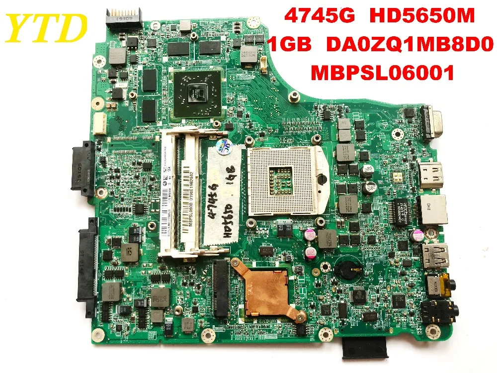 Original for ACER 4745 4745G laptop motherboard 4745G HD5650M 1GB DA0ZQ1MB8D0 MBPSL06001 tested good free shipping connectors
Original for ACER 4745 4745G laptop motherboard 4745G HD5650M 1GB DA0ZQ1MB8D0 MBPSL06001 tested good free shipping connectors