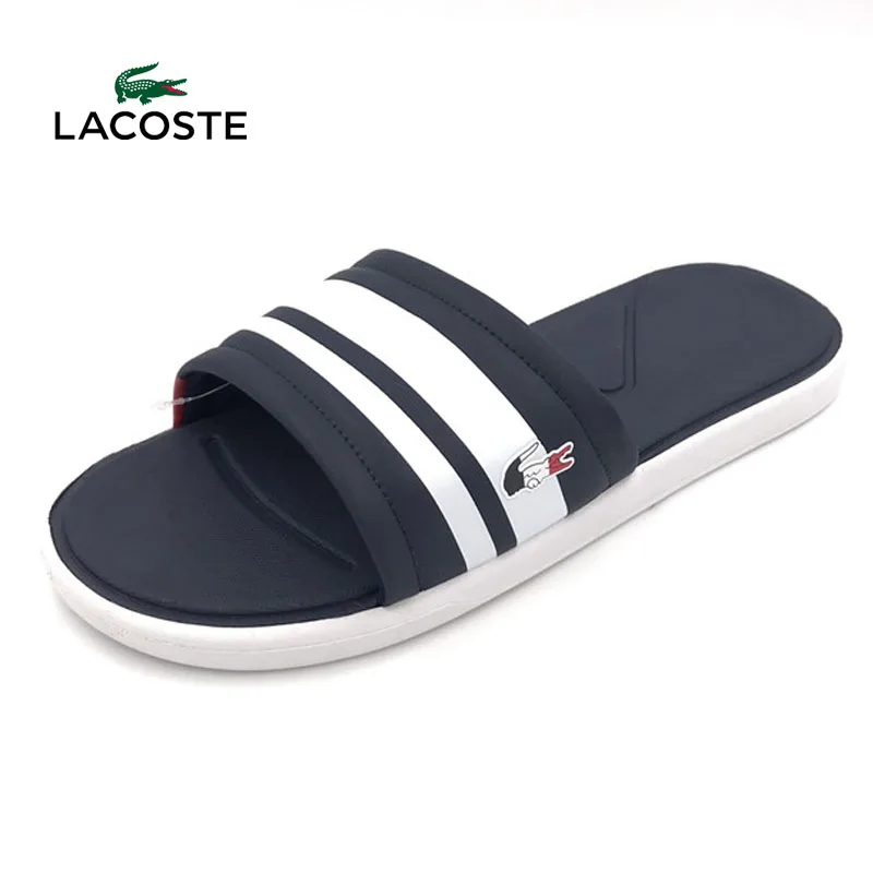 Lacoste Flip Flop Men's L.30 Slide Outside Casual Beach Sandals Indoor Home Summer Slippers Size:40-44
Lacoste Flip Flop Men's L.30 Slide Outside Casual Beach Sandals Indoor Home Summer Slippers Size:40-44
