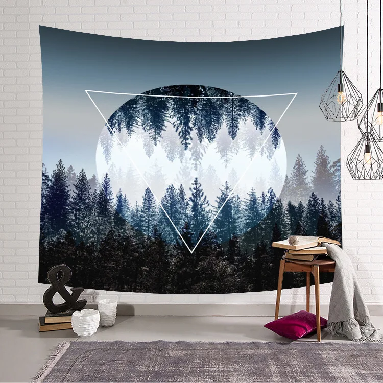 Nordic Forest Tapestries Rectangle Tree beach towel Round Blanket Wall Hanging Polyester cotton tablecloths Decor Large 200x150
Nordic Forest Tapestries Rectangle Tree beach towel Round Blanket Wall Hanging Polyester cotton tablecloths Decor Large 200x150