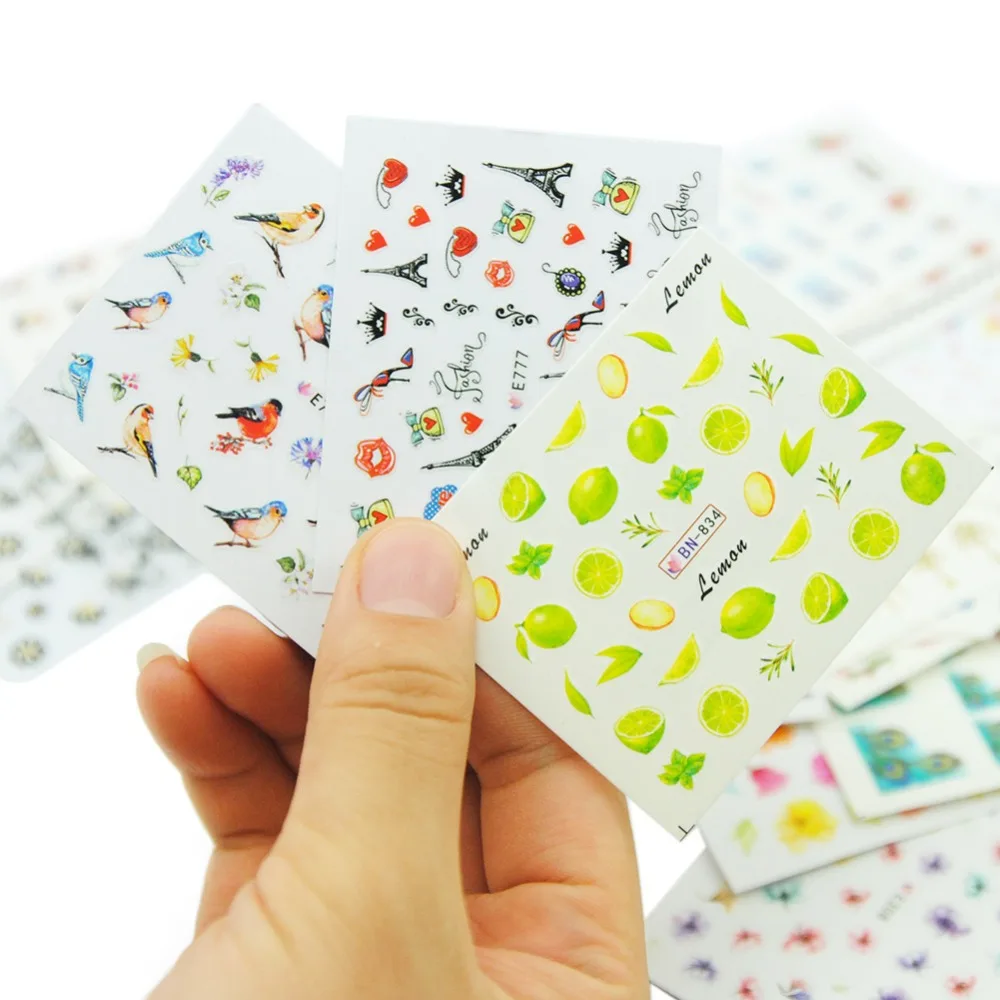 COSCELIA 1 sheet Simple Feather Husky Nail Art Sticker DIY Jewelry Flower Decals Sliders For Nails Sticker Tattoo Nail Tools
COSCELIA 1 sheet Simple Feather Husky Nail Art Sticker DIY Jewelry Flower Decals Sliders For Nails Sticker Tattoo Nail Tools
