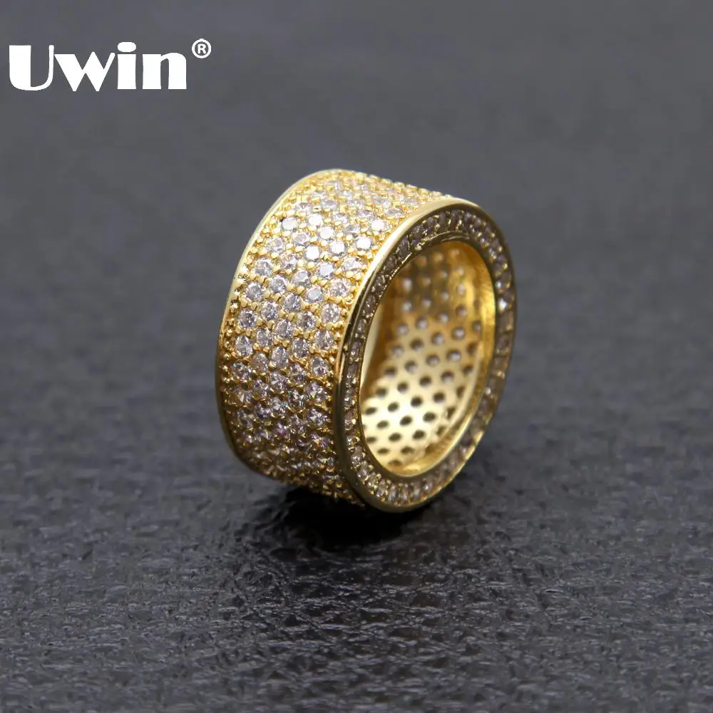 Uwin 12mm Luxury Crystal Cubic Zirconia Finger Rings For Men And Women Gold&Silver 8-11 Engagement Ring Fashion Jewelry Design
Uwin 12mm Luxury Crystal Cubic Zirconia Finger Rings For Men And Women Gold&Silver 8-11 Engagement Ring Fashion Jewelry Design