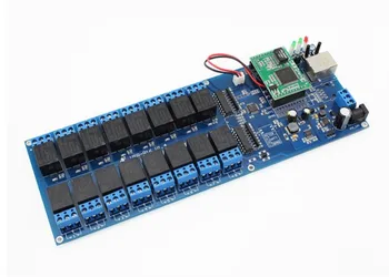 Remote Control Network Relay Module 16 Channel Mobile Phone App Wireless Control Switch Controls Bao USR-R16-T
Remote Control Network Relay Module 16 Channel Mobile Phone App Wireless Control Switch Controls Bao USR-R16-T