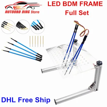 DHL Free Ship LED BDM FRAME ECU Programming Adapter With 4PCS Probe Pens For KESS V2 KTAG K-TAG FGTECH V54 BDM100 Car ECU Tool
DHL Free Ship LED BDM FRAME ECU Programming Adapter With 4PCS Probe Pens For KESS V2 KTAG K-TAG FGTECH V54 BDM100 Car ECU Tool
