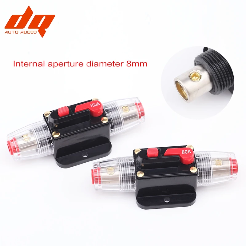 1pc Professional Black Car Audio Protection System 50A 60A 80A 100A 150A 12V Circuit Breaker Manual Reset Switch Agu Fuse Holder
1pc Professional Black Car Audio Protection System 50A 60A 80A 100A 150A 12V Circuit Breaker Manual Reset Switch Agu Fuse Holder