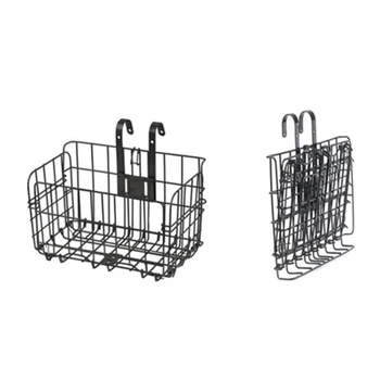 JS Good Bicycle Basket Handlebar Pannier Cycling Carryings Iron Casing Pouch Cycle Luggage Bag Black Silver Color Options CE
JS Good Bicycle Basket Handlebar Pannier Cycling Carryings Iron Casing Pouch Cycle Luggage Bag Black Silver Color Options CE