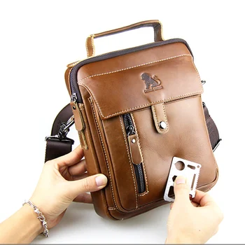 Genuine leather male handbags smalle real cowhide business messenger bags casual travel shoulder bag cowhide Casual 2019 new
Genuine leather male handbags smalle real cowhide business messenger bags casual travel shoulder bag cowhide Casual 2019 new